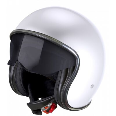 Casco Moto Jet Vintage Stormer SPIRIT Con Visierino Interno taglia S Casco Moto Jet Vintage Stormer SPIRIT Con Visierino Interno taglia S