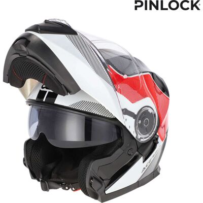 Casco Moto Modulare Acerbis Doppia Visiera SEREL 22.06 Nero taglia XL Casco Moto Modulare Acerbis Doppia Visiera SEREL 22.06 Nero taglia XL