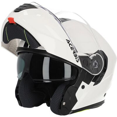 Casco Moto Modulare Acerbis TDC 2206 Doppia Omologazione Bia taglia XL Casco Moto Modulare Acerbis TDC 2206 Doppia Omologazione Bia taglia XL