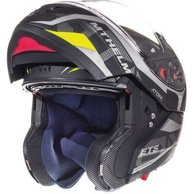 MT Helmets Casco Moto Modulare Omologato P/J Mt Helmet ATOM sv Divergen taglia XS MT Helmets Casco Moto Modulare Omologato P/J Mt Helmet ATOM sv Divergen taglia XS