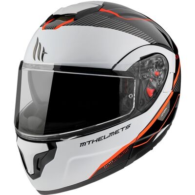 MT Helmets Casco Moto Modulare Omologato P/J Mt Helmet ATOM sv OPENED B taglia XS MT Helmets Casco Moto Modulare Omologato P/J Mt Helmet ATOM sv OPENED B taglia XS