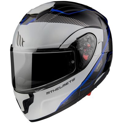 MT Helmets Casco Moto Modulare Omologato P/J Mt Helmet ATOM sv OPENED B taglia S MT Helmets Casco Moto Modulare Omologato P/J Mt Helmet ATOM sv OPENED B taglia S