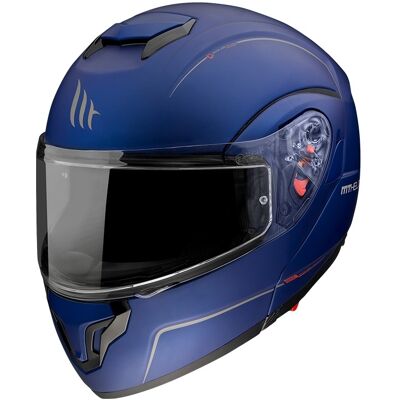 MT Helmets Casco Moto Modulare Omologato P/J Mt Helmet ATOM sv Solid A7 taglia XS MT Helmets Casco Moto Modulare Omologato P/J Mt Helmet ATOM sv Solid A7 taglia XS