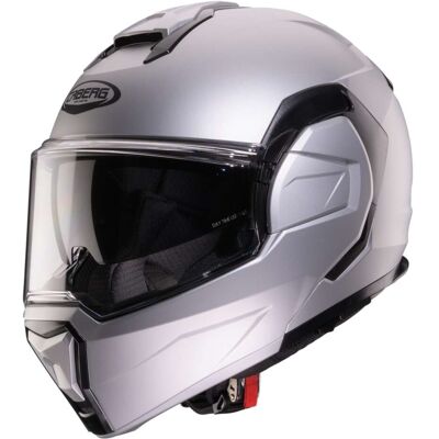 Casco Moto Modulare P/J Caberg TRIP Silver Opaco taglia L Casco Moto Modulare P/J Caberg TRIP Silver Opaco taglia L
