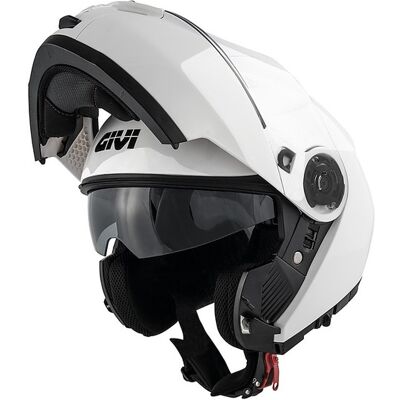 Casco Moto Modulare P/J Givi X.20 EXPEDITION Solid Bianco Lu taglia 2X Casco Moto Modulare P/J Givi X.20 EXPEDITION Solid Bianco Lu taglia 2X