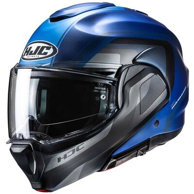 Casco Moto Modulare P/J Hjc F100 REFF MC2SF taglia L Casco Moto Modulare P/J Hjc F100 REFF MC2SF taglia L