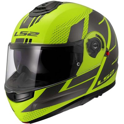 Casco Moto Modulare P/J LS2 FF908 STROBE II CODE Giallo Fluo taglia M Casco Moto Modulare P/J LS2 FF908 STROBE II CODE Giallo Fluo taglia M