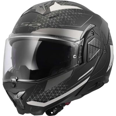 LS2 FF910 Advant II Astral - Casco - KPA e carbonio - Grigio - Taglia L LS2 FF910 Advant II Astral - Casco - KPA e carbonio - Grigio - Taglia L