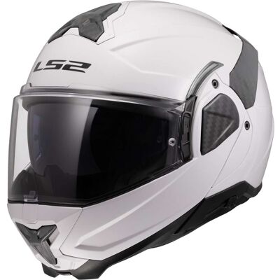 Casco Moto Modulare P/J LS2 FF910 ADVANT II SOLID Bianco taglia XL Casco Moto Modulare P/J LS2 FF910 ADVANT II SOLID Bianco taglia XL