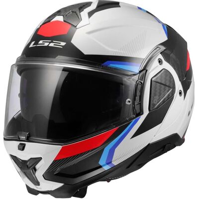 Casco Moto Modulare P/J LS2 FF910 ADVANT II TRIPLE Bianco Bl taglia M Casco Moto Modulare P/J LS2 FF910 ADVANT II TRIPLE Bianco Bl taglia M