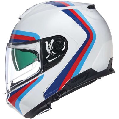 Casco Moto Modulare P/J Nolan N100-6 ASSOLUTO 347 Bianco Ner taglia S Casco Moto Modulare P/J Nolan N100-6 ASSOLUTO 347 Bianco Ner taglia S