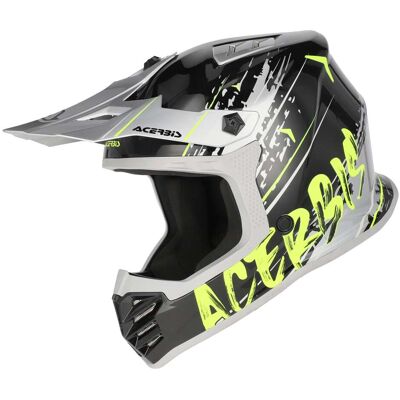 Casco Motocross Enduro Bambino Acerbis PROFILE JUNIOR Nero G taglia M Casco Motocross Enduro Bambino Acerbis PROFILE JUNIOR Nero G taglia M