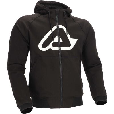 Felpa Moto ACERBIS FLY Nero/Bianco taglia S Felpa Moto ACERBIS FLY Nero/Bianco taglia S