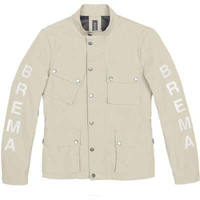 Giacca Moto Brema Silver Vase Compact J-M Beige taglia M Giacca Moto Brema Silver Vase Compact J-M Beige taglia M