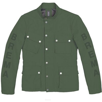 Giacca Moto Brema Silver Vase Compact J-M Verde taglia M Giacca Moto Brema Silver Vase Compact J-M Verde taglia M