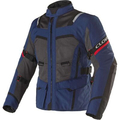 Giacca Moto Clover VENTOURING 4 WP Navy Nero taglia L Giacca Moto Clover VENTOURING 4 WP Navy Nero taglia L