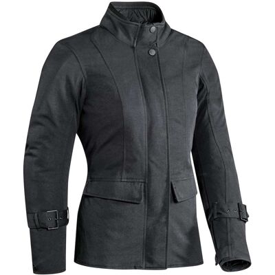 Giacca Moto da Donna In Tessuto Ixon CHELSEA Lady CE Nero taglia M Giacca Moto da Donna In Tessuto Ixon CHELSEA Lady CE Nero taglia M