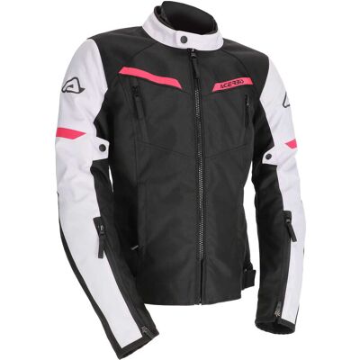 Giacca Moto Donna Acerbis CE X-STREET LADY Nero Rosa taglia XS Giacca Moto Donna Acerbis CE X-STREET LADY Nero Rosa taglia XS