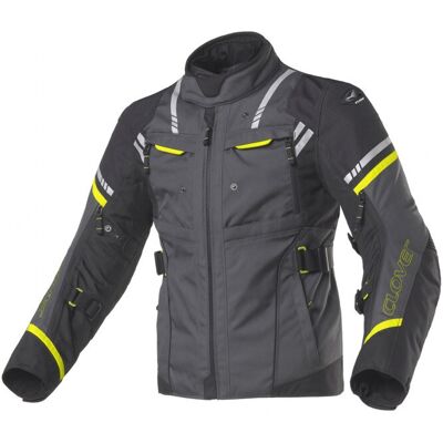 Giacca Moto Donna Clover HYPERBLADE WP LADY Giallo Grigio Sc taglia L Giacca Moto Donna Clover HYPERBLADE WP LADY Giallo Grigio Sc taglia L