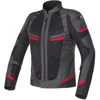 Giacca Moto Donna Traforata Clover AIRJET 5 LADY MESH Grigio taglia M Giacca Moto Donna Traforata Clover AIRJET 5 LADY MESH Grigio taglia M