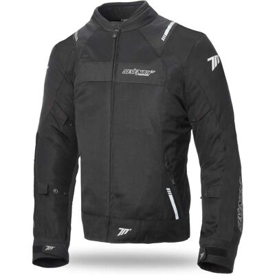 Giacca Moto Estiva Seventy JR52 CE Traforata Nero taglia 4XL Giacca Moto Estiva Seventy JR52 CE Traforata Nero taglia 4XL