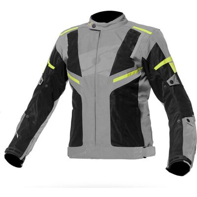 Giacca Moto Estiva Spyke AIRMASTER WP Traforata Nero grigio taglia 52 Giacca Moto Estiva Spyke AIRMASTER WP Traforata Nero grigio taglia 52