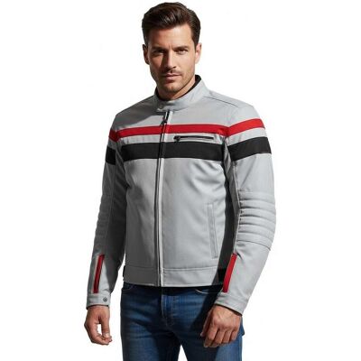 Giacca Moto In Tessuto Hevik BLACKJACK Grigio taglia 2XL Giacca Moto In Tessuto Hevik BLACKJACK Grigio taglia 2XL