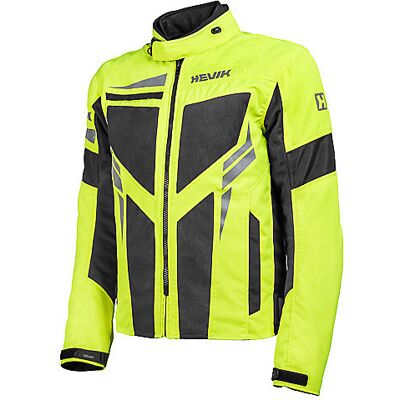 Giacca Moto Hevik IKARO - Giallo Fluorescente, Mesh, Impermeabile Giacca Moto Hevik IKARO - Giallo Fluorescente, Mesh, Impermeabile
