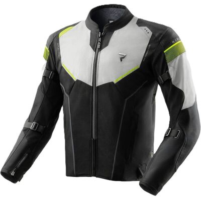 Giacca Moto Rebelhorn In Tessuto HIFLOW- V Nero Grigio Giall taglia 4X Giacca Moto Rebelhorn In Tessuto HIFLOW- V Nero Grigio Giall taglia 4X