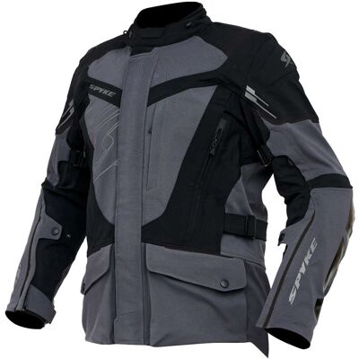Giacca moto tecnica Spyke Artica dry Tecno Laminata Grigio N taglia 56 Giacca moto tecnica Spyke Artica dry Tecno Laminata Grigio N taglia 56