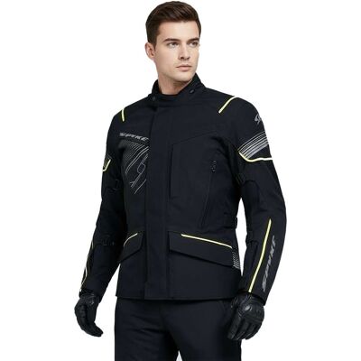 Giacca moto tecnica Spyke Artica dry Tecno Laminata Nero Gia taglia 48 Giacca moto tecnica Spyke Artica dry Tecno Laminata Nero Gia taglia 48