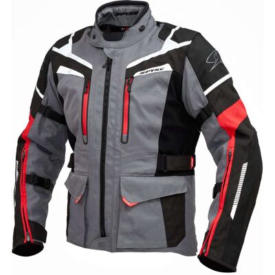 Giacca moto Tecnica Spyke Compass Dry Tecno Grigio Giallo Ro taglia 54 Giacca moto Tecnica Spyke Compass Dry Tecno Grigio Giallo Ro taglia 54