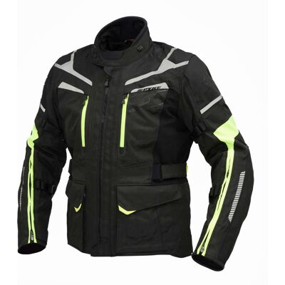 Giacca moto Tecnica Spyke Compass Lady Dry Tecno Nero Giallo taglia 42 Giacca moto Tecnica Spyke Compass Lady Dry Tecno Nero Giallo taglia 42