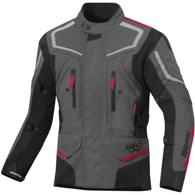 Giacca Moto Tessuto Berik 2.0 Touring NJ203331 BK Dark Grey taglia 50 Giacca Moto Tessuto Berik 2.0 Touring NJ203331 BK Dark Grey taglia 50