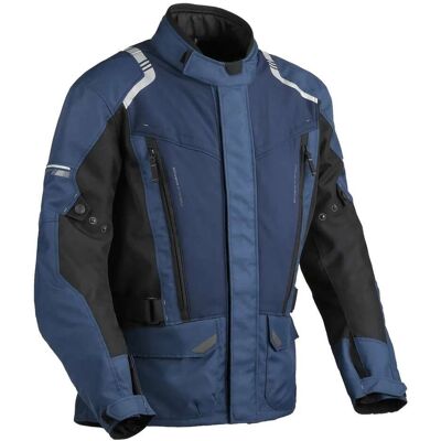 Giacca Moto Tessuto DIFI Navigator Aerotex Blu Nero taglia M Giacca Moto Tessuto DIFI Navigator Aerotex Blu Nero taglia M