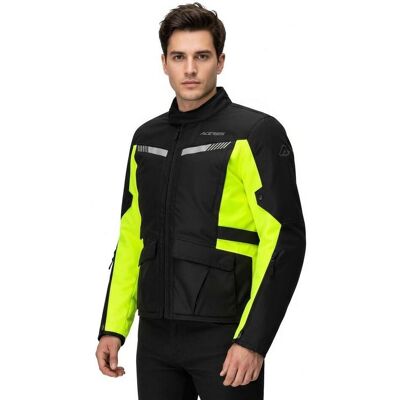 Giacca Moto Touring Acerbis X-TRAIL Triplo Strato Nero Giall taglia L Giacca Moto Touring Acerbis X-TRAIL Triplo Strato Nero Giall taglia L