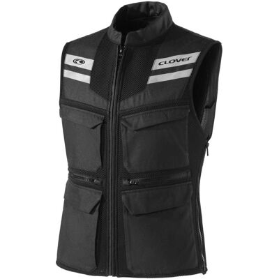 Gilet Moto Clover SW 2 VEST Nero taglia M Gilet Moto Clover SW 2 VEST Nero taglia M