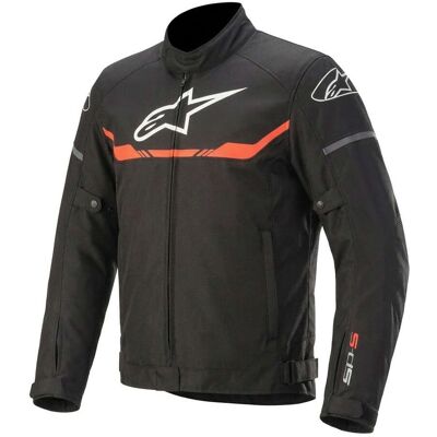 Giubbotto Moto Alpinestars T-SP S Waterproof Fluo Rosso Nero taglia M Giubbotto Moto Alpinestars T-SP S Waterproof Fluo Rosso Nero taglia M