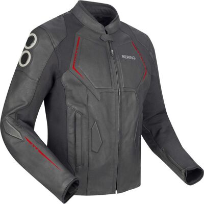 Giubbotto Moto Bering RADIAL Nero Rosso taglia XL Giubbotto Moto Bering RADIAL Nero Rosso taglia XL