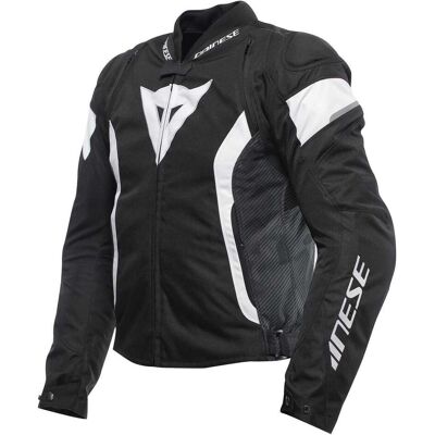 Giubbotto Moto Dainese AVRO 5 Nero Bianco Nero taglia 50 Giubbotto Moto Dainese AVRO 5 Nero Bianco Nero taglia 50