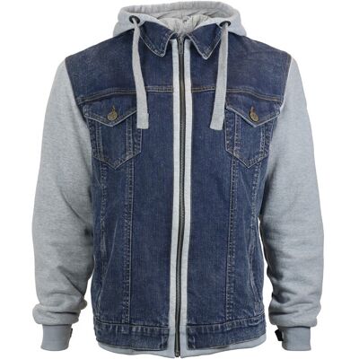 Giubbotto Moto Harisson WESTSIDE 2 Blu Grigio taglia S Giubbotto Moto Harisson WESTSIDE 2 Blu Grigio taglia S