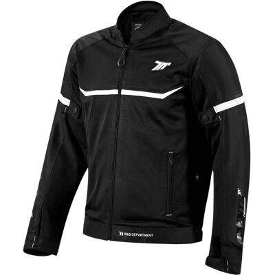 Giubbotto Moto Seventy Degrees SD-JR30.1 MOJAVE Nero Bianco taglia 2XL Giubbotto Moto Seventy Degrees SD-JR30.1 MOJAVE Nero Bianco taglia 2XL