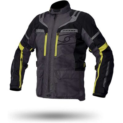 Giubbotto Moto Tessuto Spyke MERIDIAN Dry Tecno Grigio Nero taglia 48 Giubbotto Moto Tessuto Spyke MERIDIAN Dry Tecno Grigio Nero taglia 48