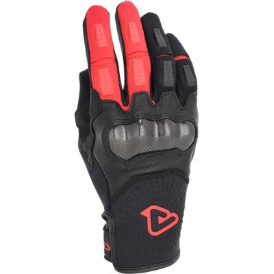 Guanti Moto Acerbis CE Carbon G 5.0 Nero Rosso taglia M Guanti Moto Acerbis CE Carbon G 5.0 Nero Rosso taglia M