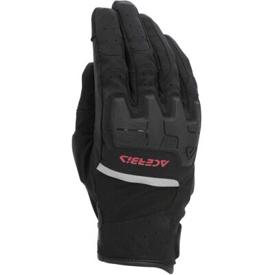 Guanti Moto Acerbis CE X-Street WP Nero Rosso taglia XS Guanti Moto Acerbis CE X-Street WP Nero Rosso taglia XS