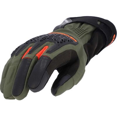 Guanti Moto Acerbis CROSSOVER WP Nero Verde taglia XL Guanti Moto Acerbis CROSSOVER WP Nero Verde taglia XL