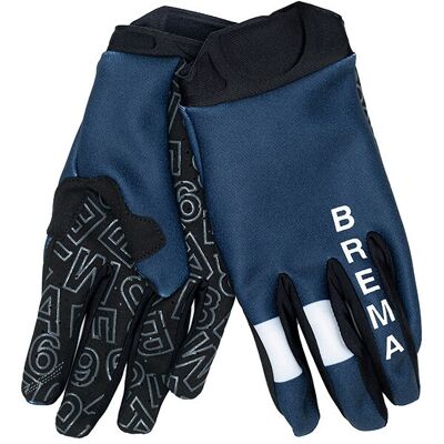 Guanti Moto Brema Valli AC Navy Blu Nero taglia M Guanti Moto Brema Valli AC Navy Blu Nero taglia M
