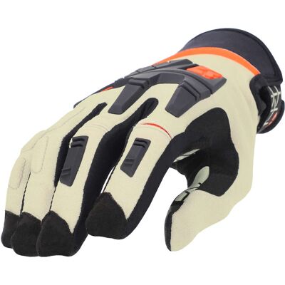 Guanti Moto Cross Enduro Acerbis CE X-ENDURO Beige Nero taglia XL Guanti Moto Cross Enduro Acerbis CE X-ENDURO Beige Nero taglia XL