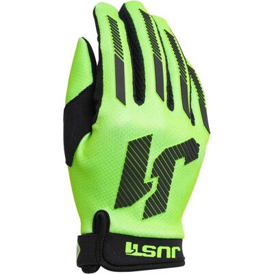 Guanti Moto Cross Enduro MTB Just1 J-FORCE X Verde Fluo taglia M Guanti Moto Cross Enduro MTB Just1 J-FORCE X Verde Fluo taglia M