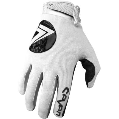 Guanti Moto Cross Enduro Seven Mx ANNEX 7 DOT Bianchi taglia S Guanti Moto Cross Enduro Seven Mx ANNEX 7 DOT Bianchi taglia S